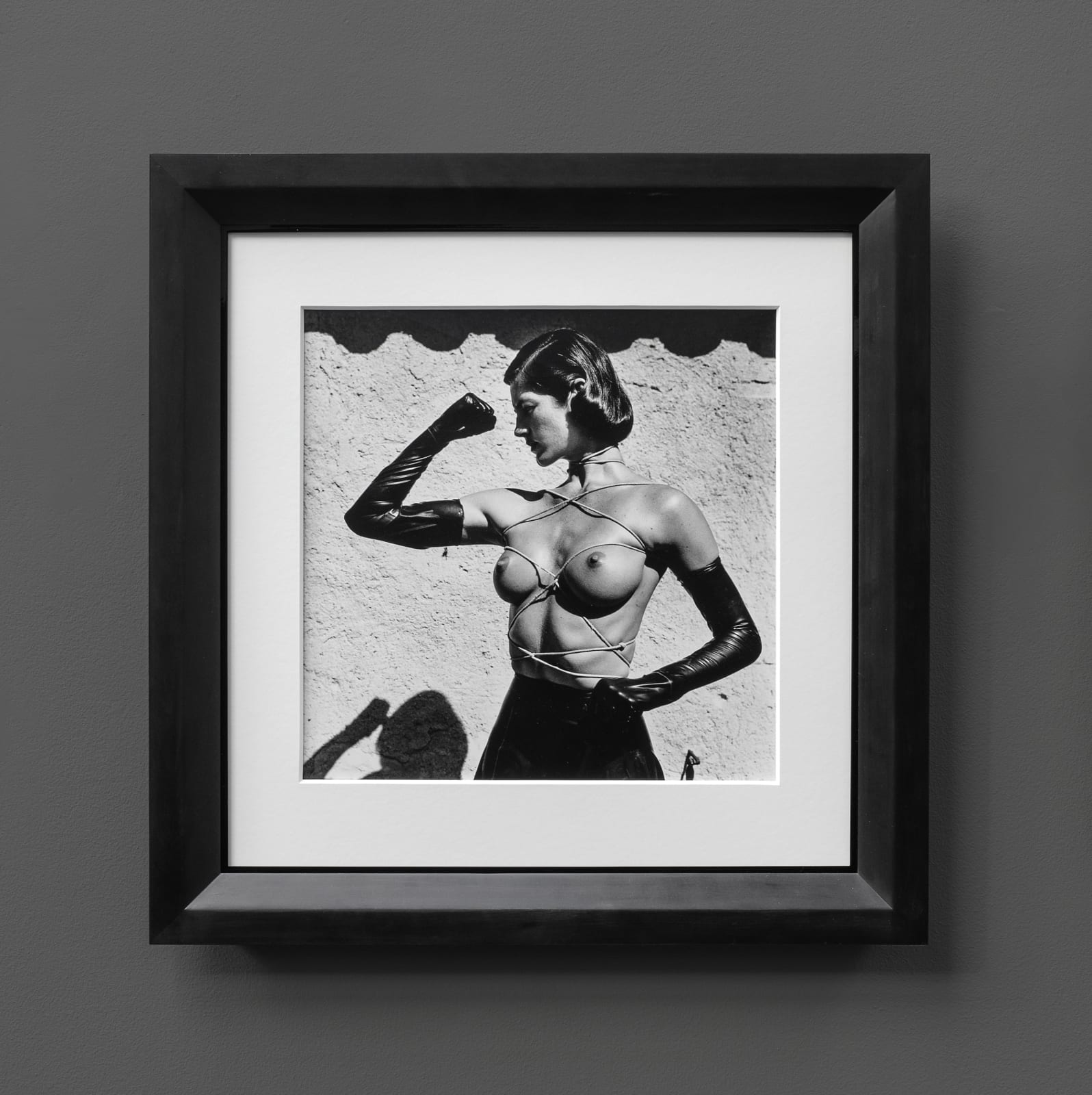 Helmut Newton, Tied Up Torso, Ramatuelle, 1980