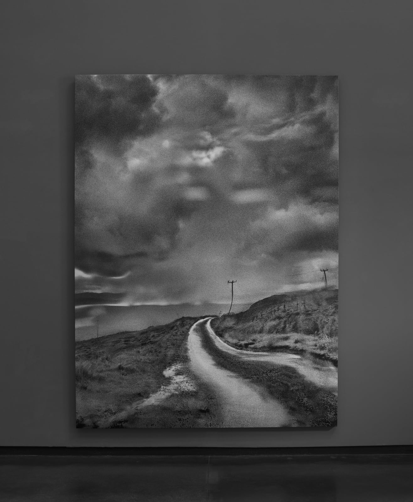 Albert Watson, Glen Claigan Through Windshield, Isle of Skye, Scotland, 2013