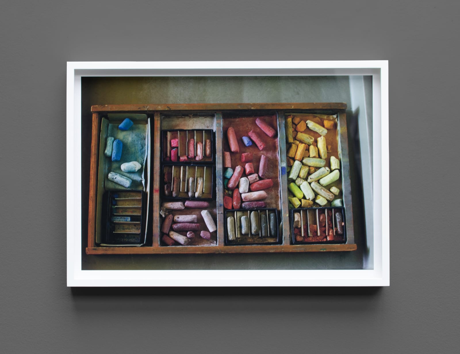 Annie Leibovitz, Georgia O’Keeffe’s Pastels, Georgia O’Keeffe Museum and Research Center, Santa Fe, New Mexico, 2010