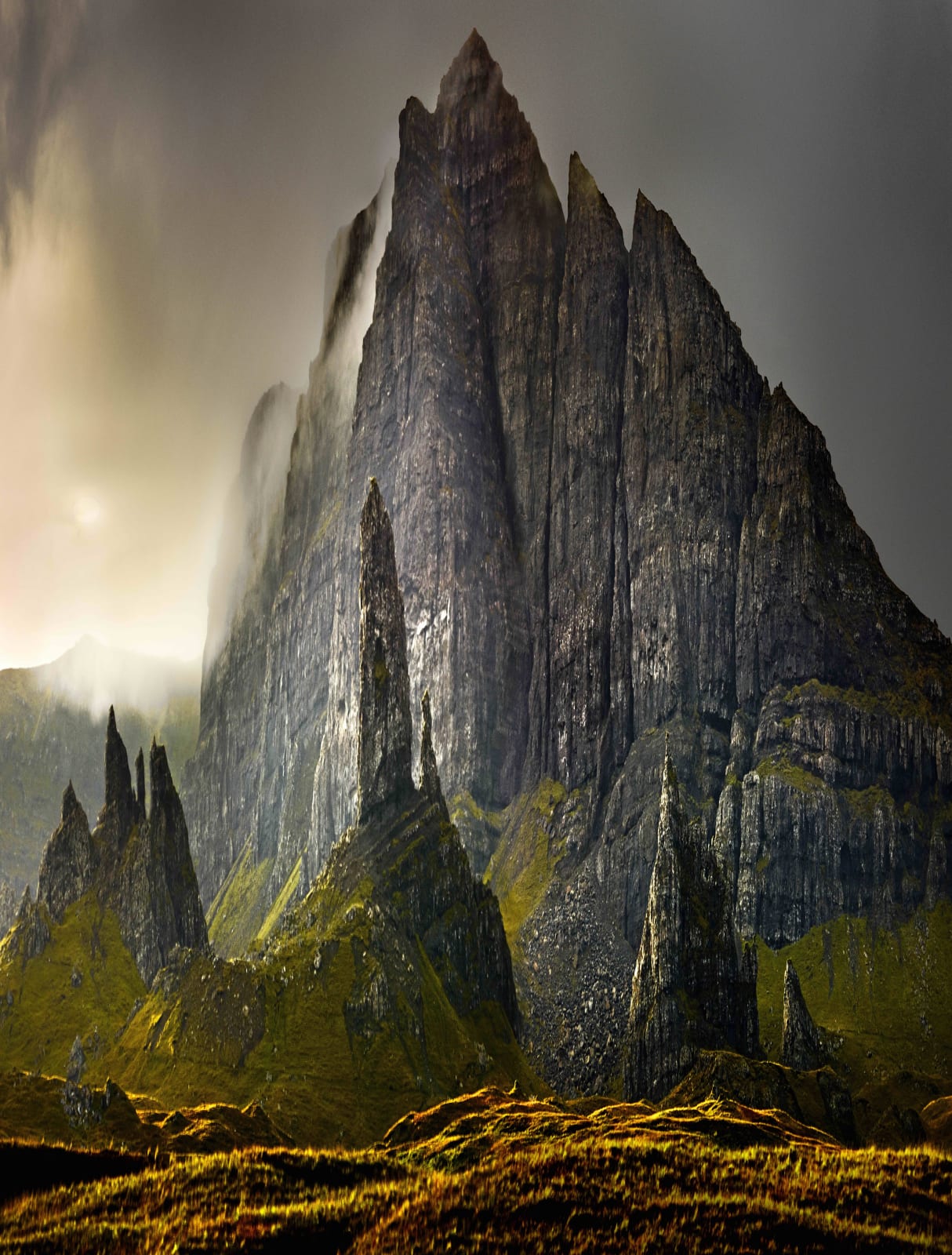 Albert Watson, Old Man of Storr, Isle of Skye, Scotland, 2013