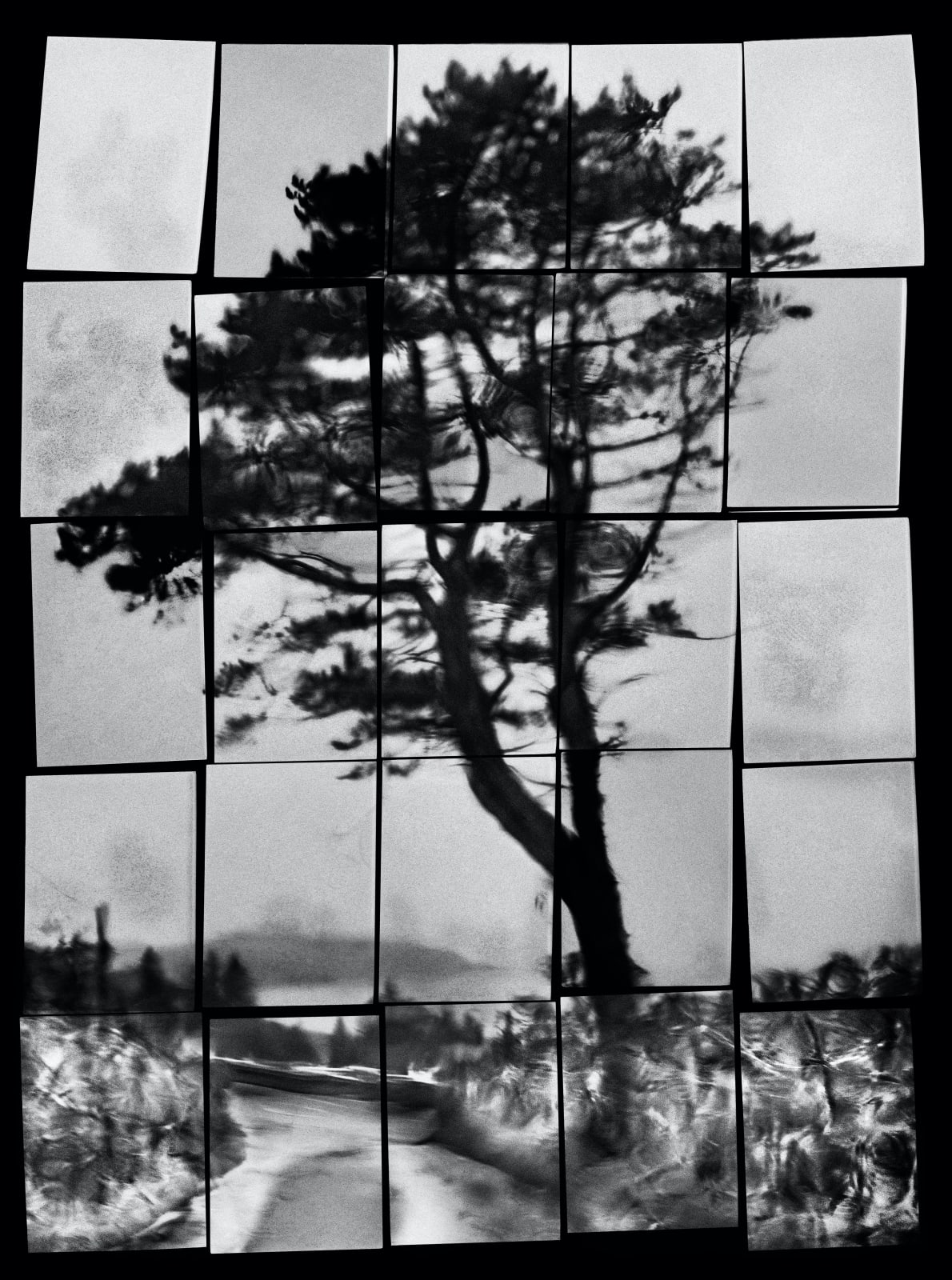 Albert Watson, Fairy Glen Through Windshield, Isle of Skye, Scotland, Tile Series, 2013