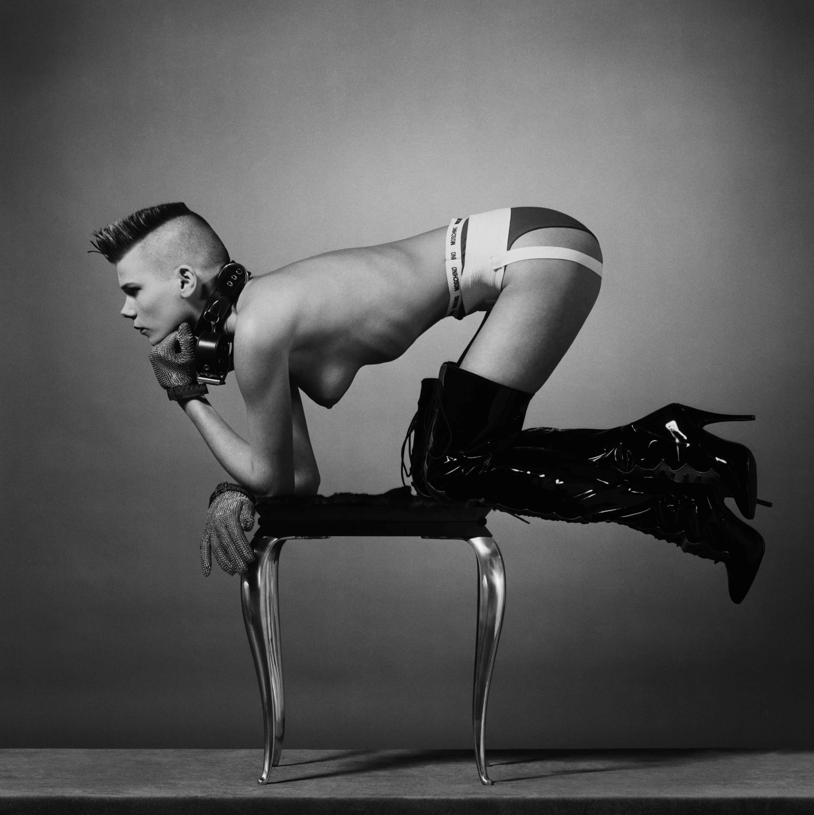 Erwin Olaf, Square Series, Piek on Phillipe Starck, 1991