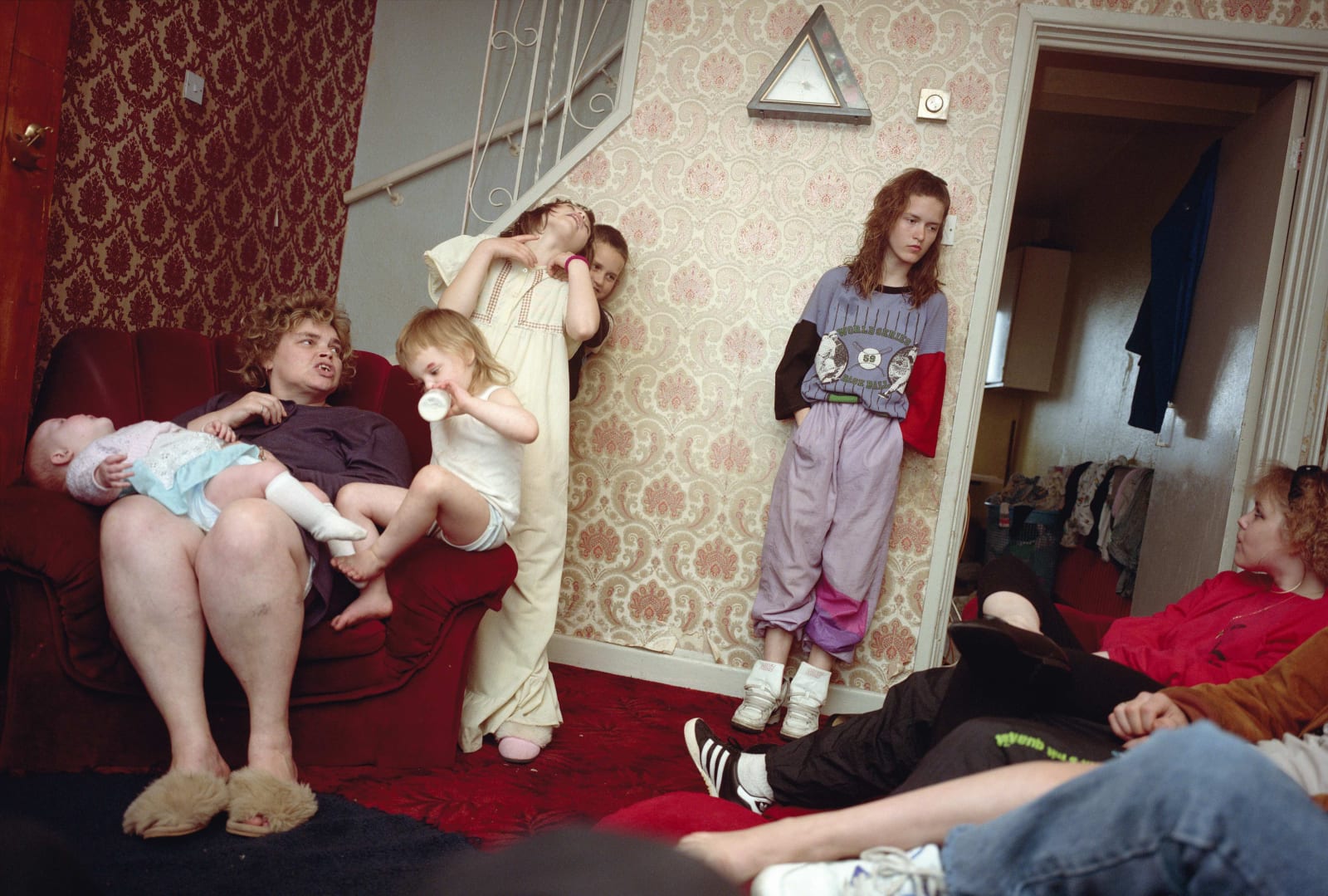 Nick Waplington , UNTITLED (LR90 177 .1.4), from the series Living Room, 1985-97