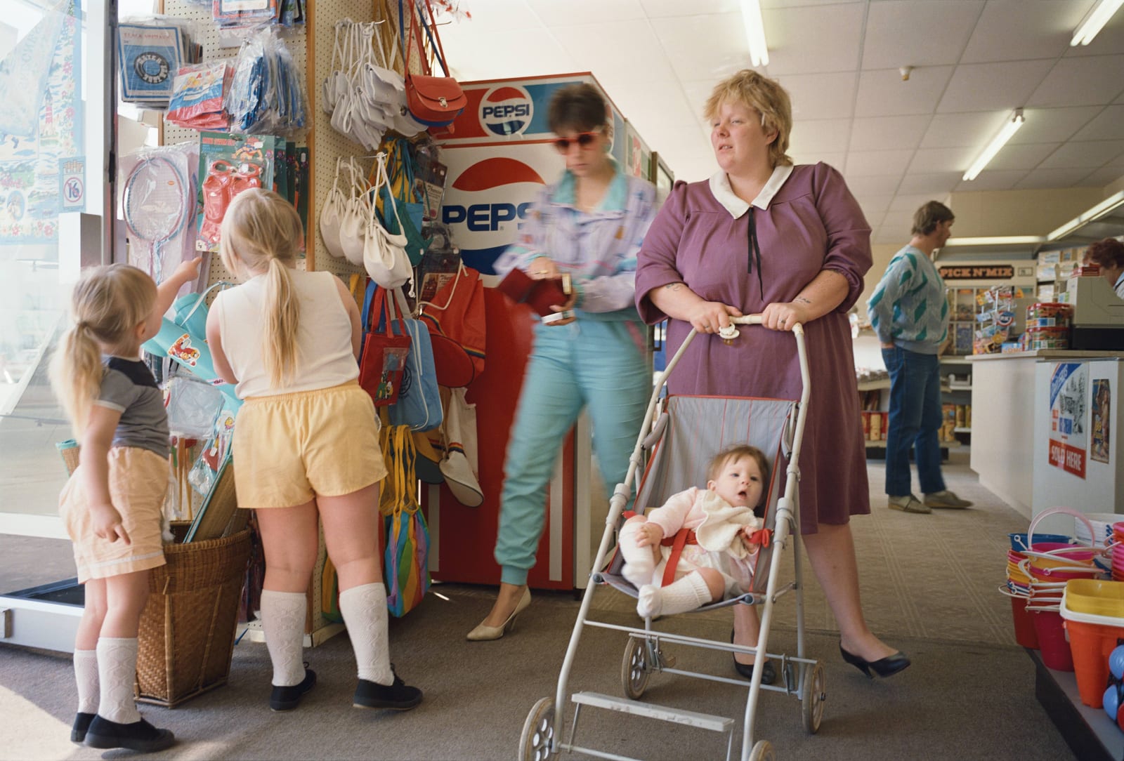 Nick Waplington, UNTITLED (LR87 196), from the series Living Room, 1985-97