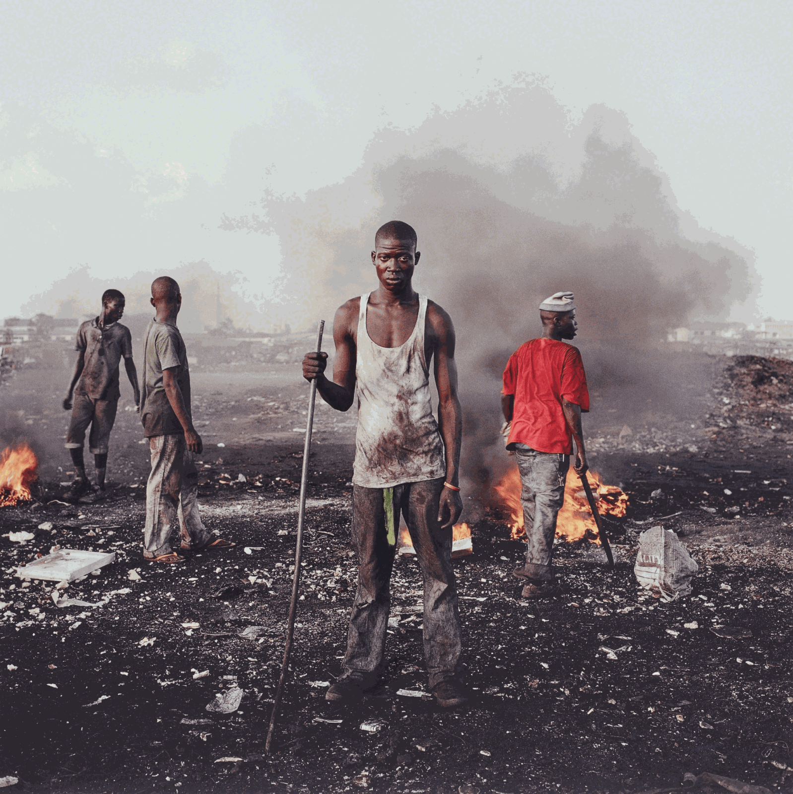 Pieter Hugo, David Akore, Agbogbloshie Market, Accra, Ghana, 2010
