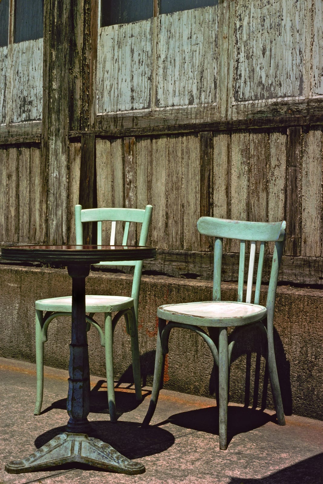 Philippe Garner, Chairs and Table, Marseille, 1975