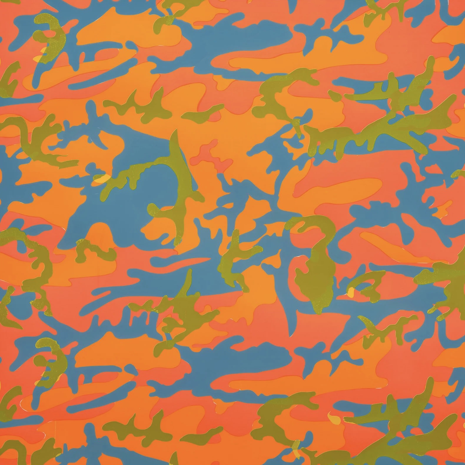 Andy Warhol, Camouflage (FS.II.413), 1987