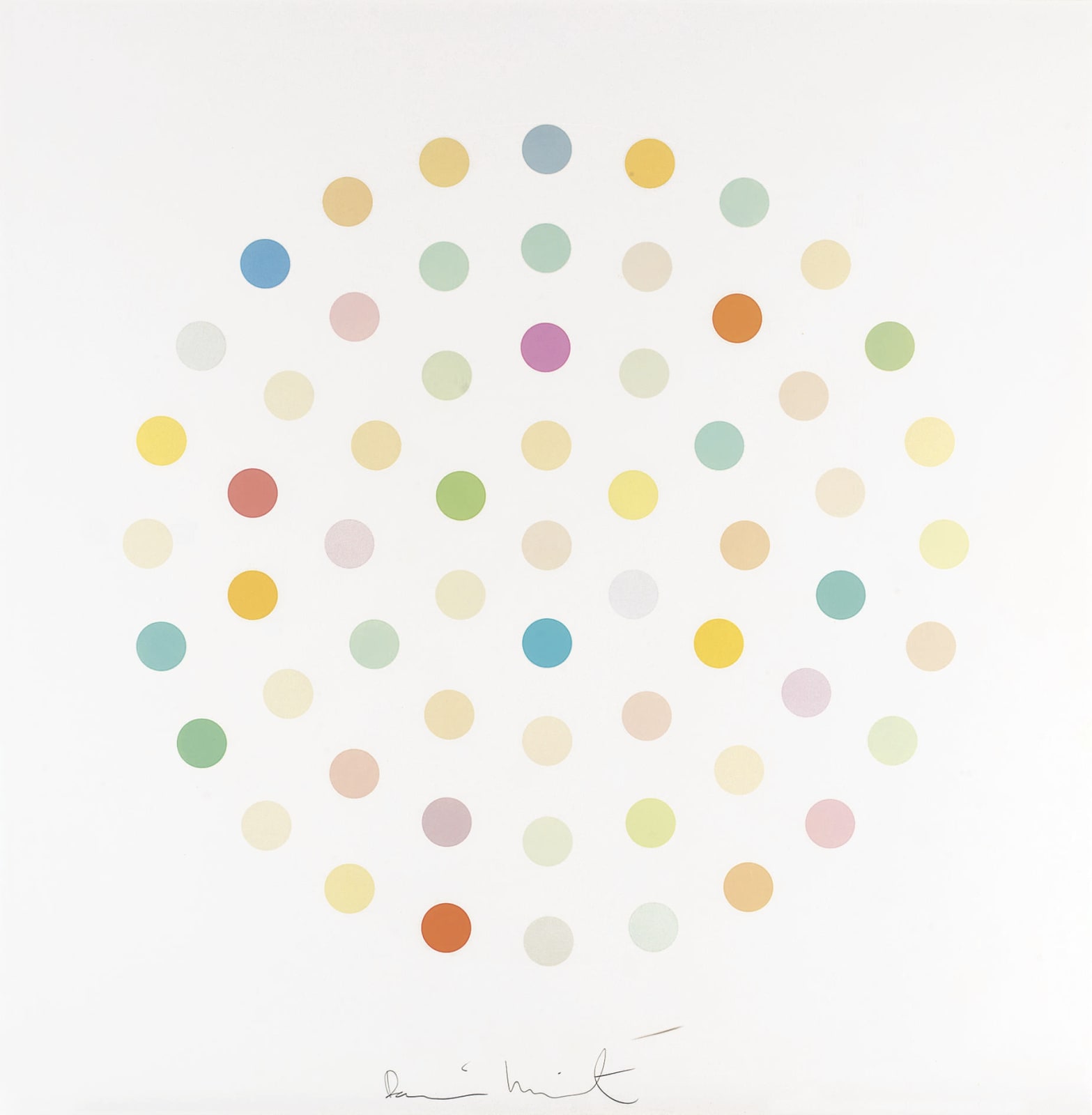 Damien Hirst, Ciclopirox Olamine, 2004