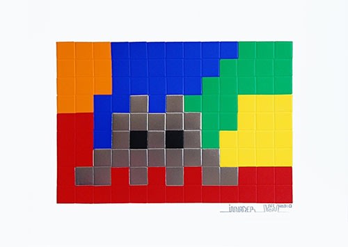 Invader, Home Lego Silver, 2010