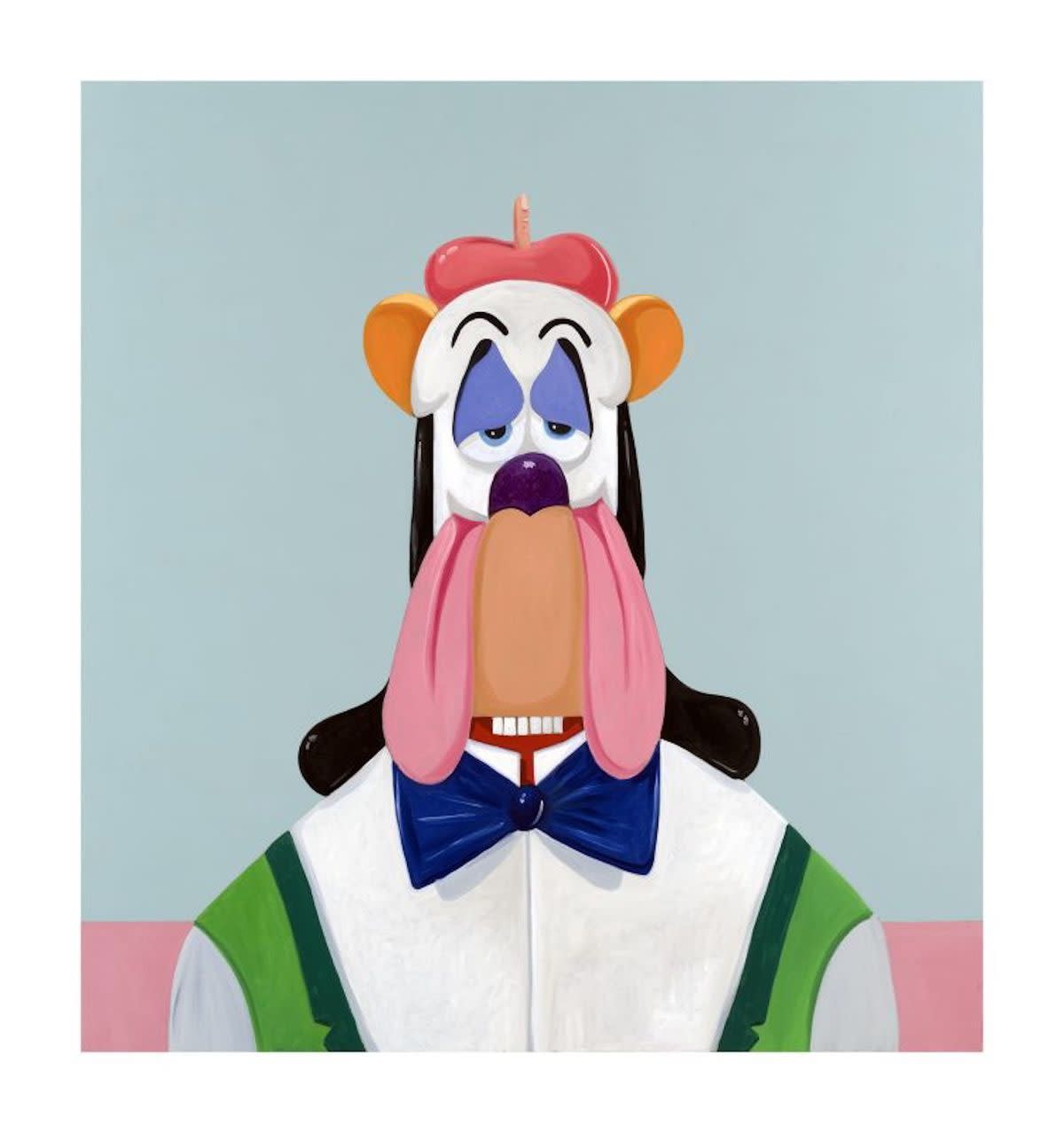 George Condo, Droopy Dog Abstraction, 2017