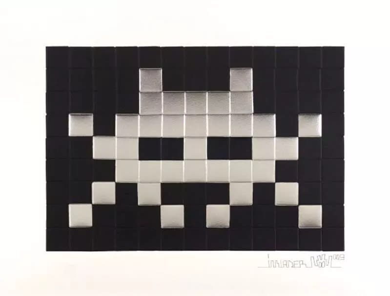 Invader, Invasion (Silver), 2009
