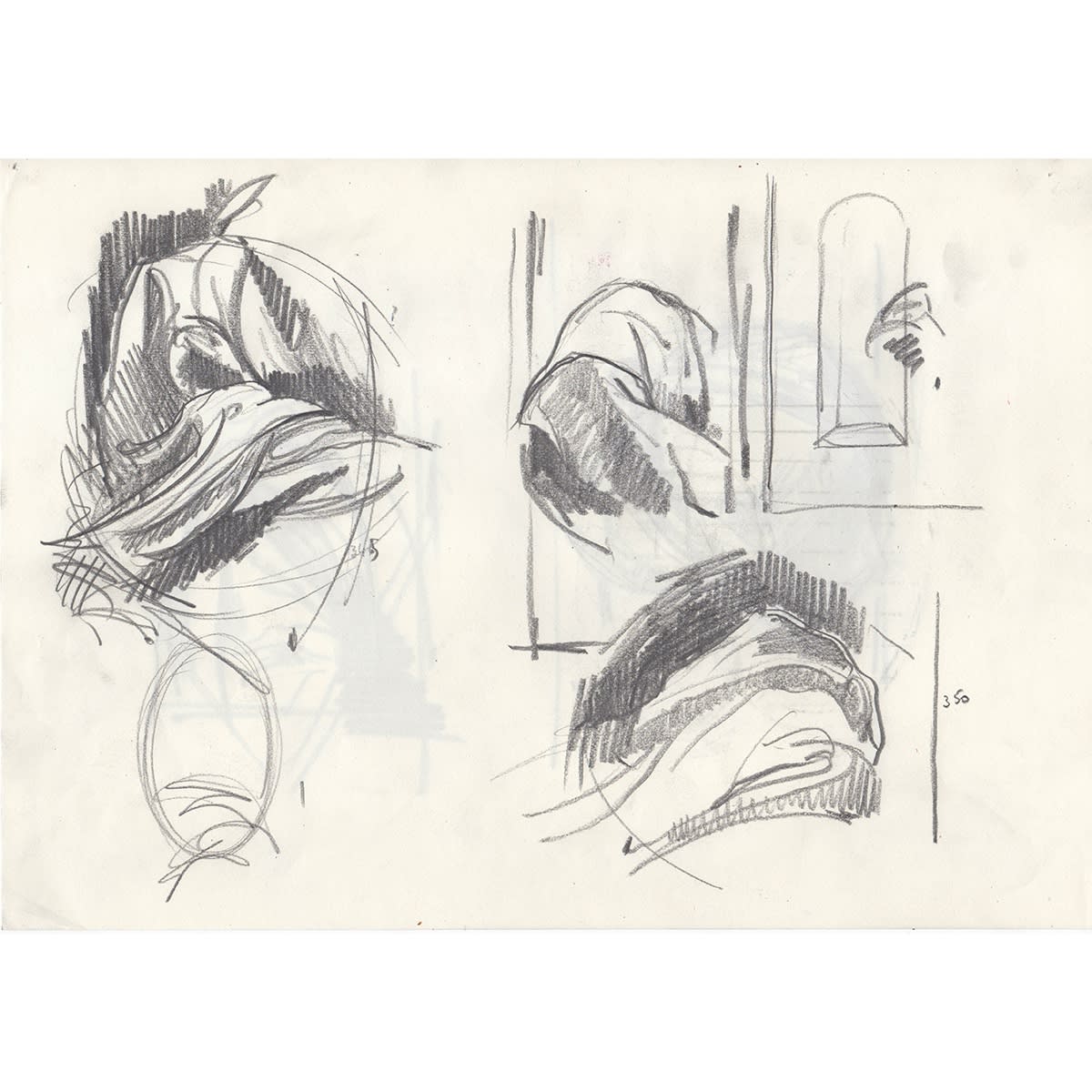 MICHAËL AERTS, Study for the possibility of the simultaneous, 2024