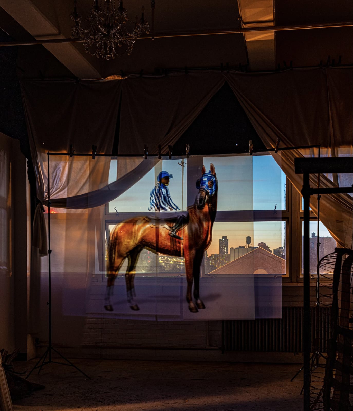 Todd Murphy, Untitled (Jockey) , 2012-2019