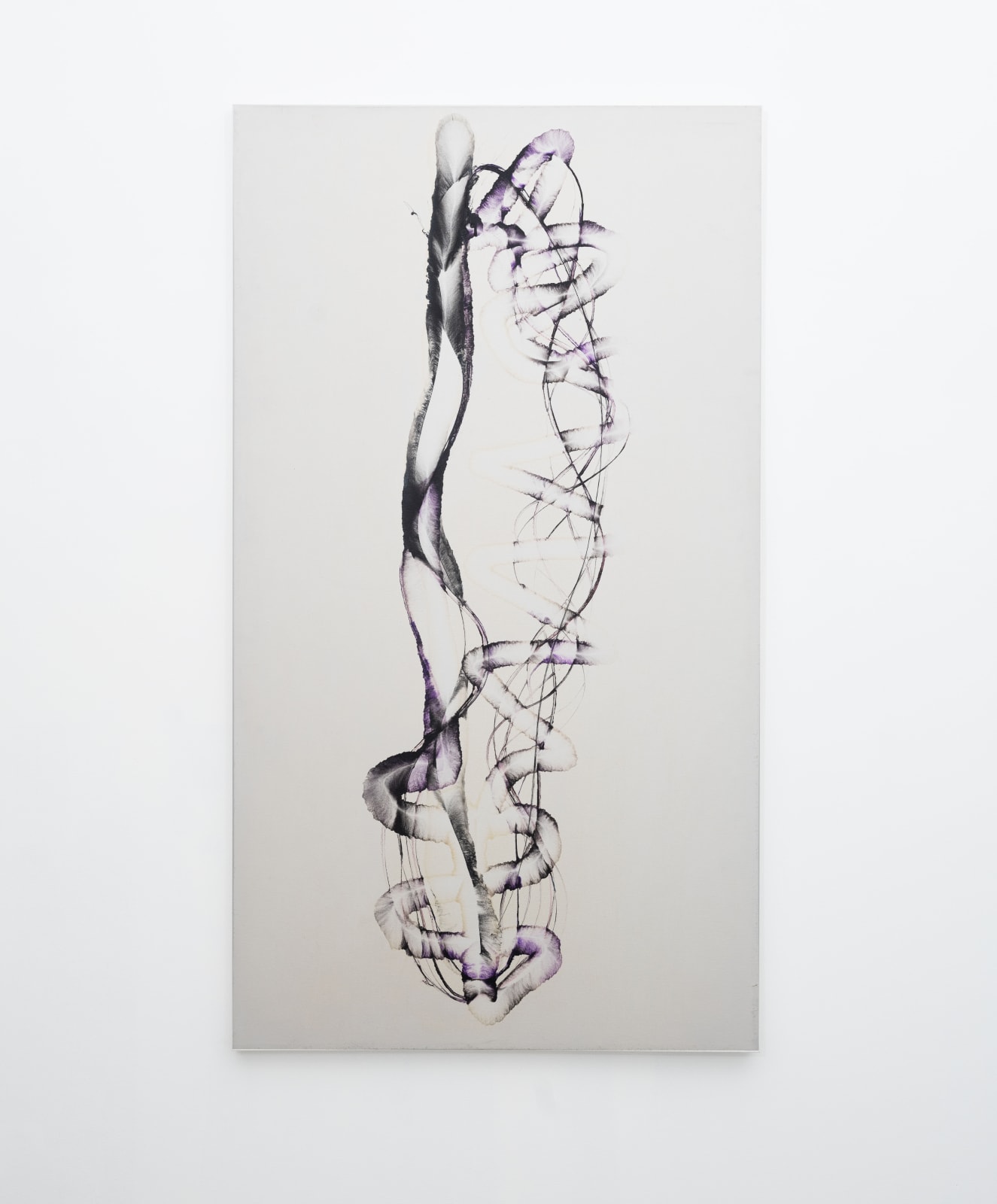 Herbert Creecy, Untitled (Black and Purple), 1995