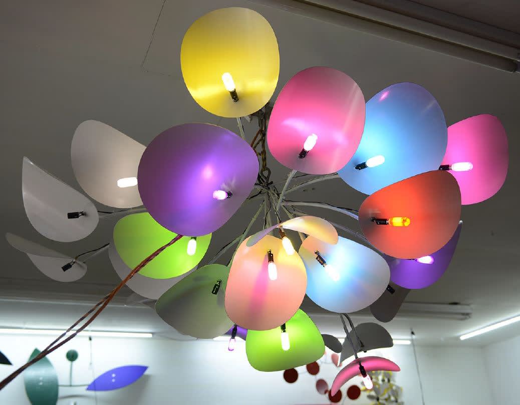 Judy Pfaff, Dinner Plate Dahlia, 2023