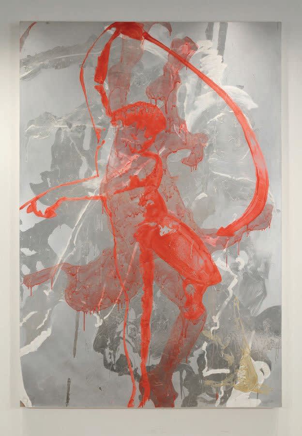 Any Available Associate Acrylic mirror paint on acrylic panel 90 in x 61 in