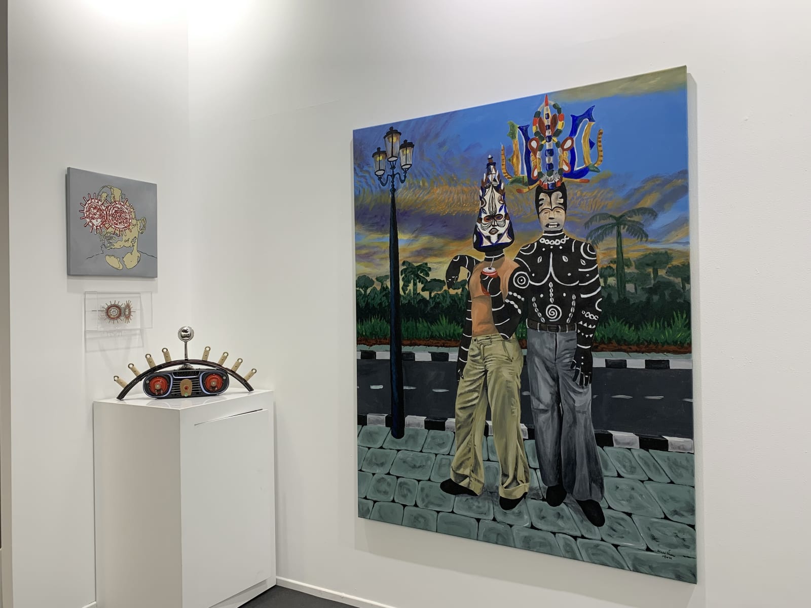 akka project, contemporary african art, africa, emerging, venezia, dubai, art fair, art dubai, arm holding