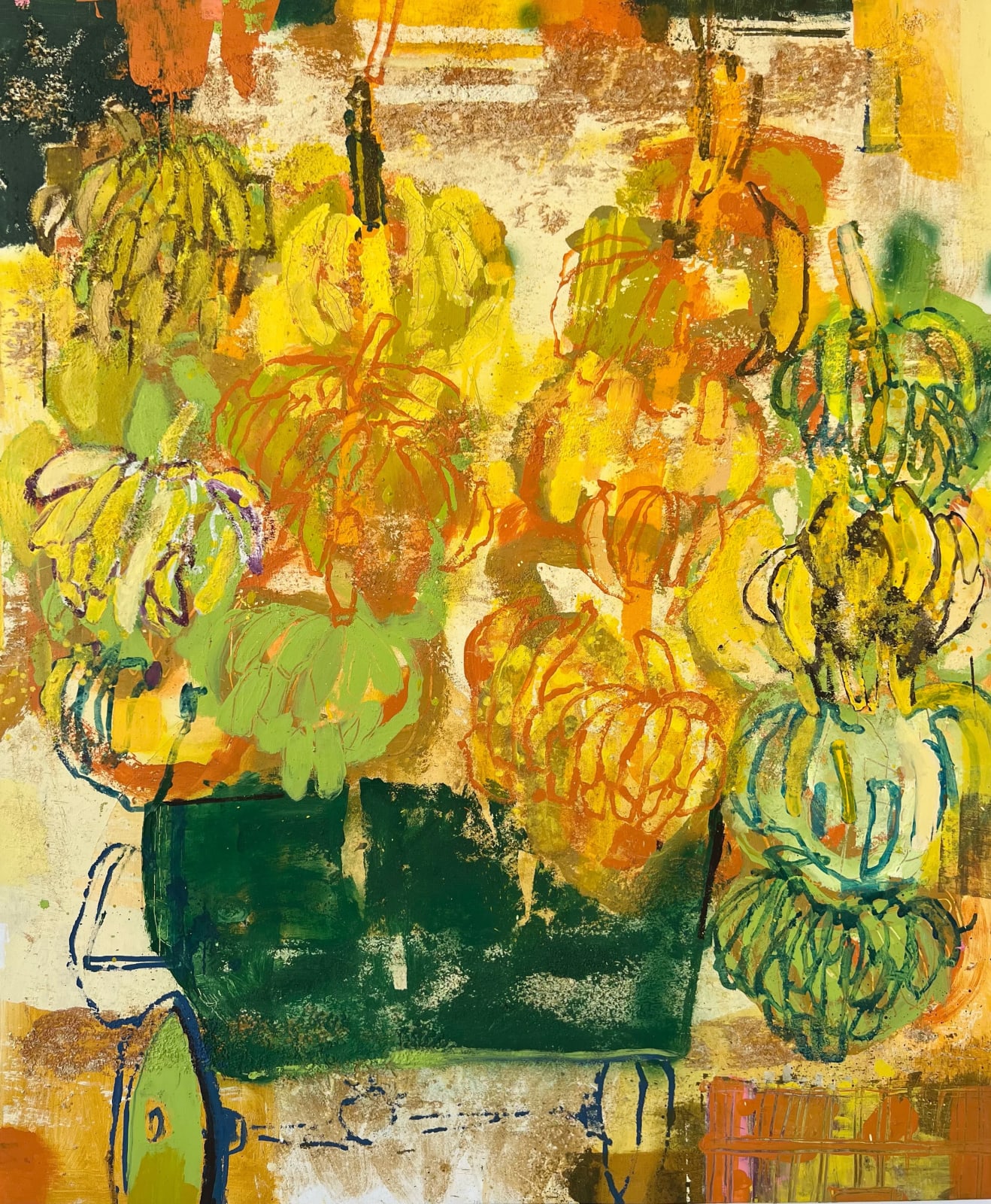 Caroline Havers, Banana Cart #5, 2022