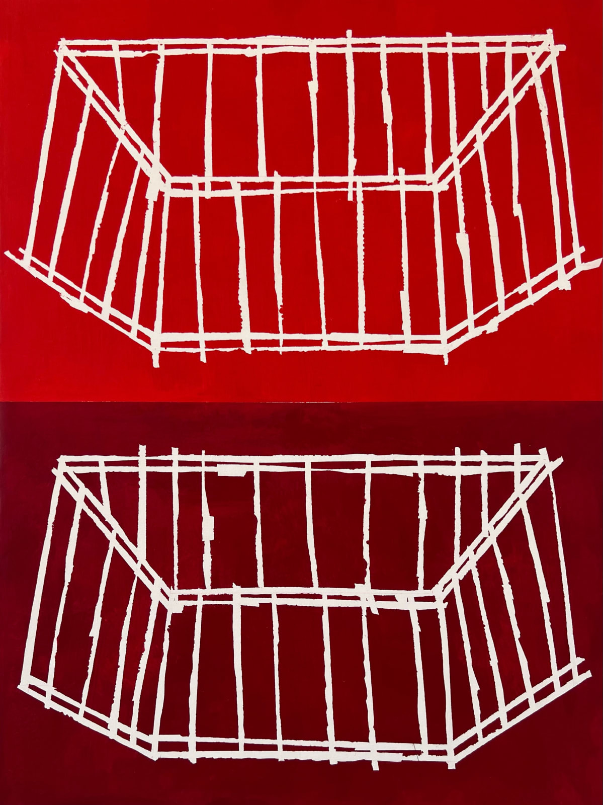 Caroline Havers, Palm Rib Crate #3, 2022