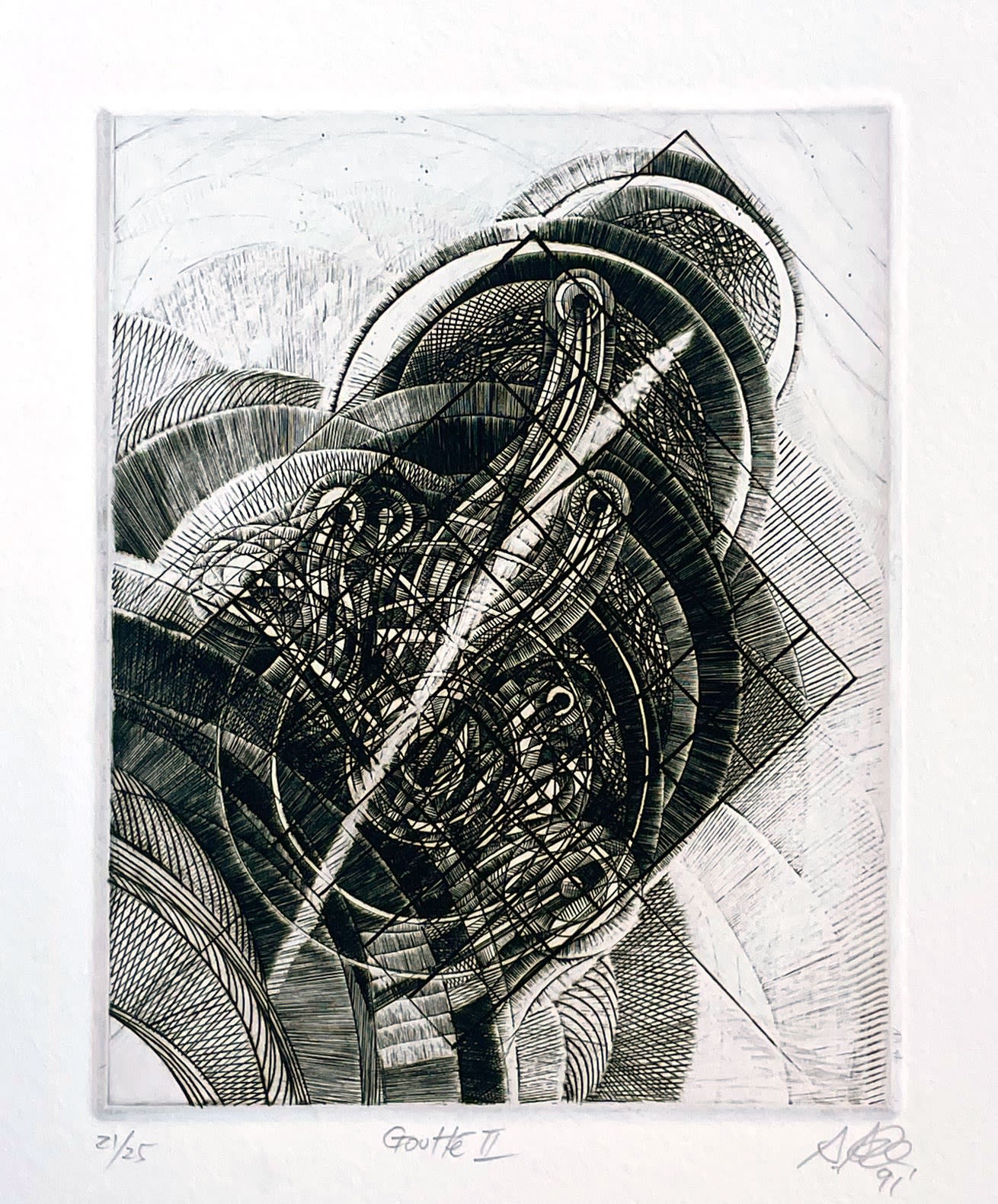 Akira Abé, Goutte II, 1991