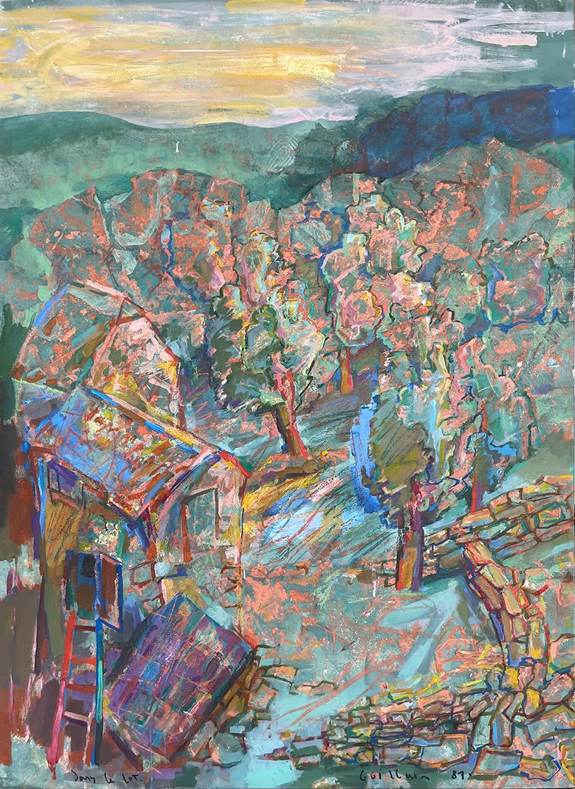 Guillain Siroux, Dans le Lot, 1987