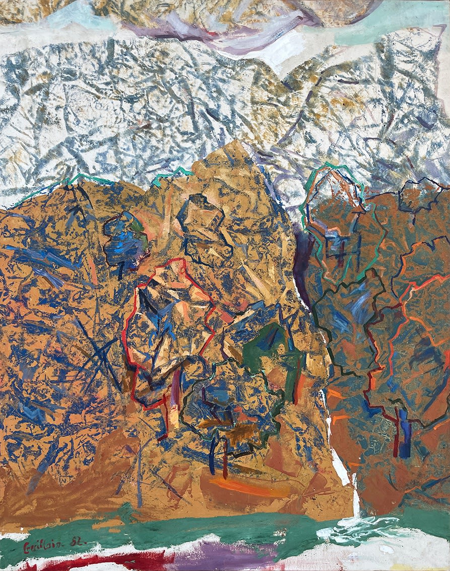 Guillain Siroux, Sans Titre, 1982