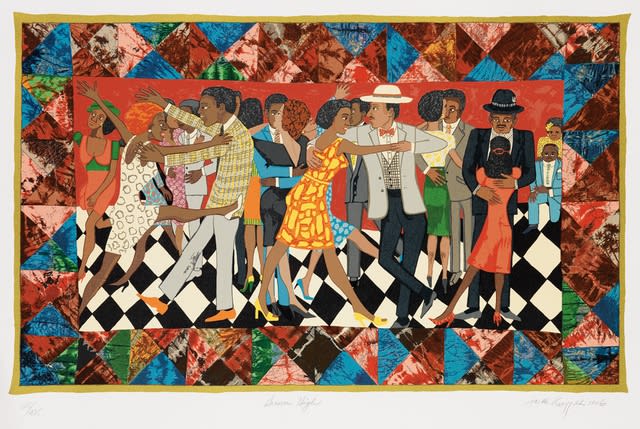 Faith Ringgold, Groovin' High, 1996