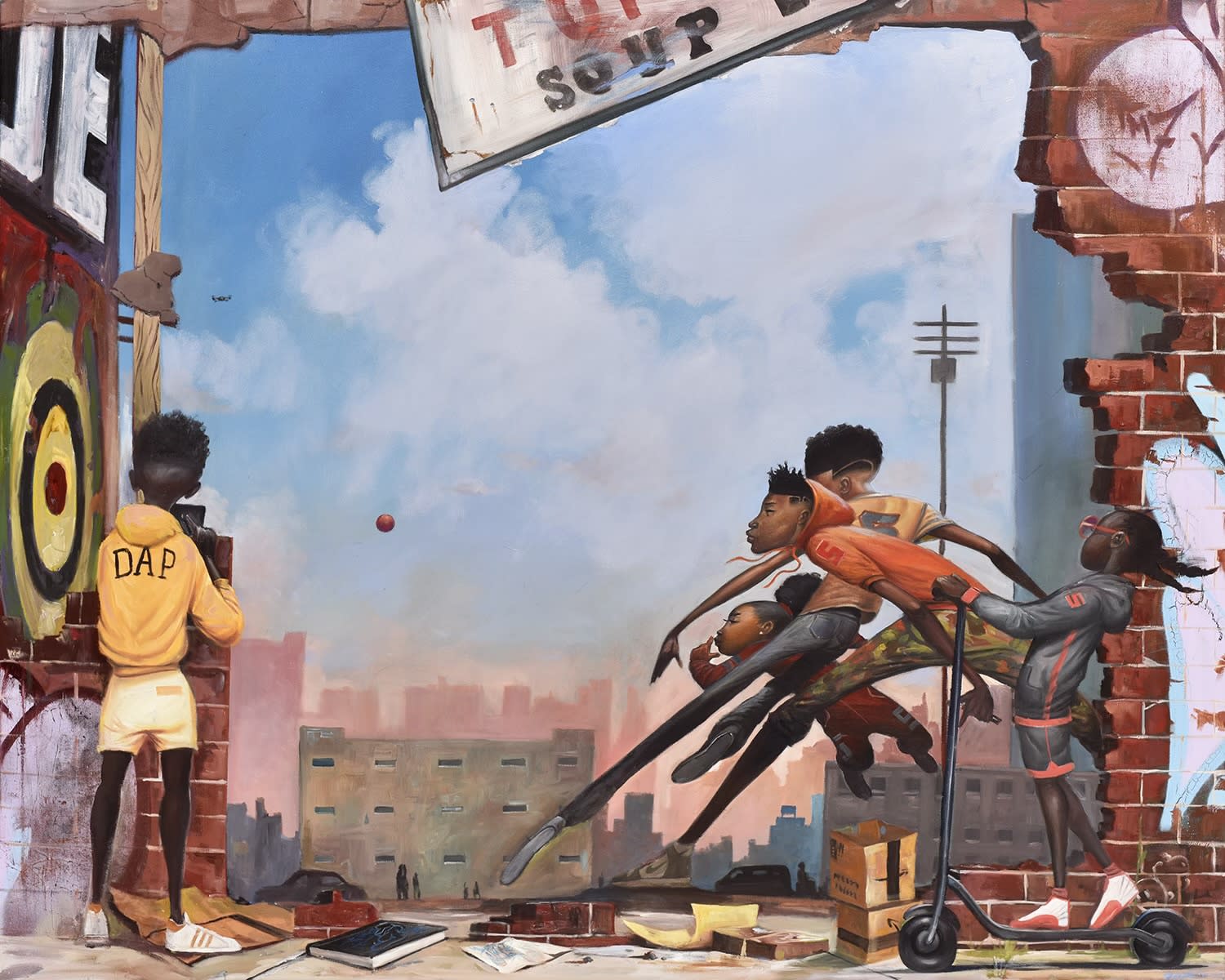 Frank Morrison, Lots of Fun, 2022