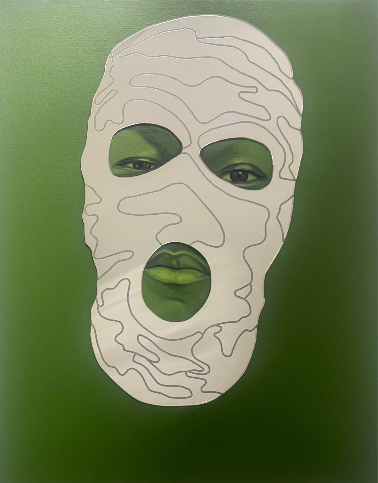 Clarence Heyward, What you looking at?, 2025
