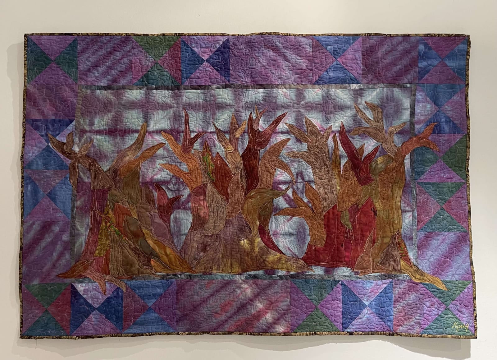 Dr. Myrah Brown Green, Three Trees, 2023