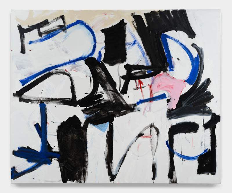 Justin Robinson, Black and White Painting (London - 2023), 2023