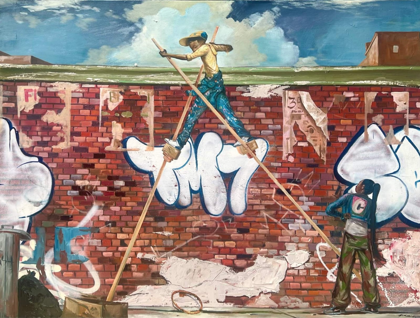 Frank Morrison, Above the Rim, 2024