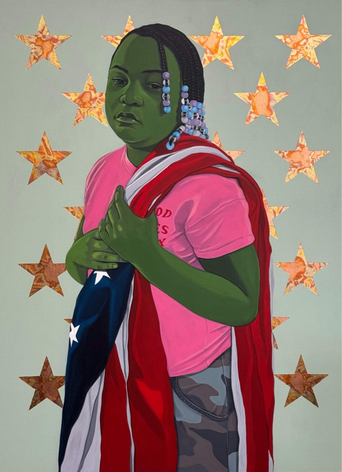 Clarence Heyward, The Weight We Carry I, 2025