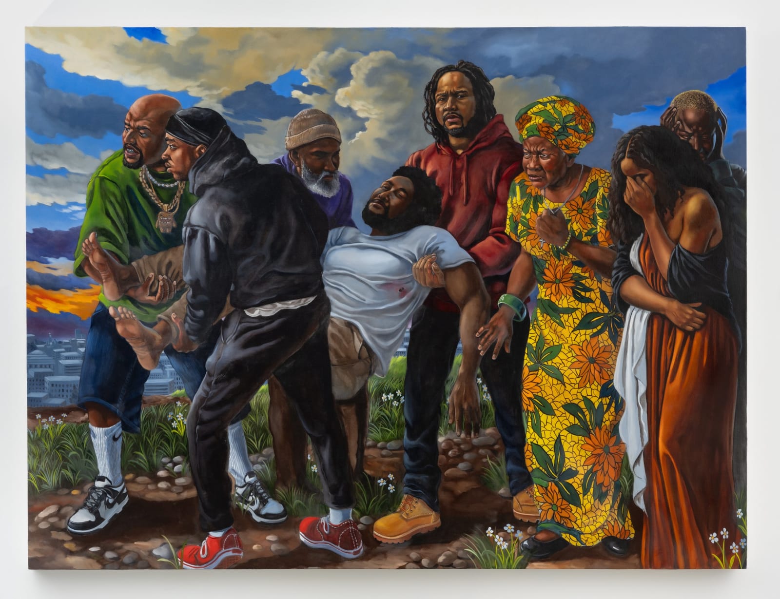 Terron Cooper Sorrells, Deposition (after Ciseri), 2025