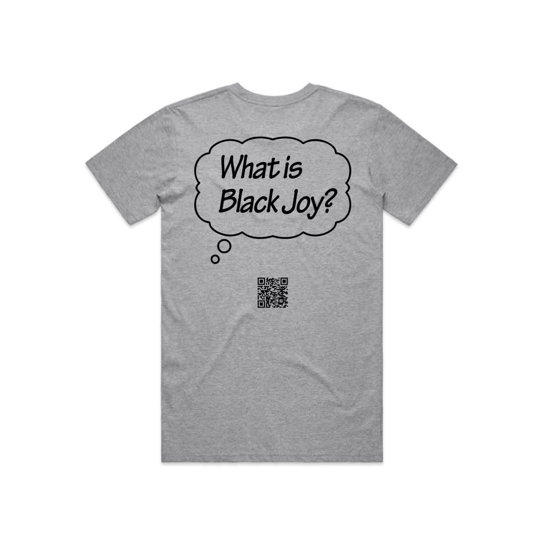 RICHARD BEAVERS GALLERY “What is Black Joy” ESTABLISHED TEE - Gray