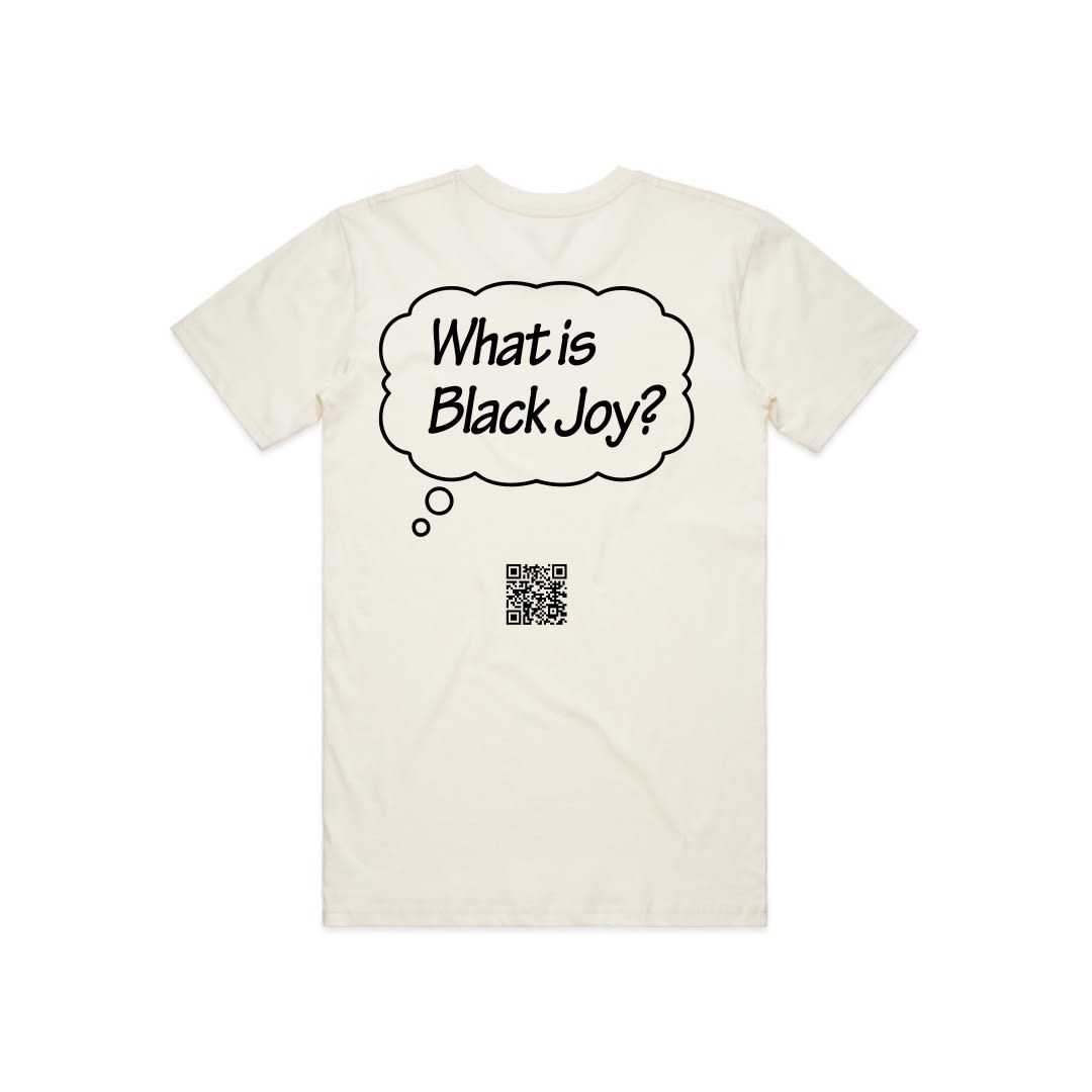 RICHARD BEAVERS GALLERY “What is Black Joy” ESTABLISHED TEE - White