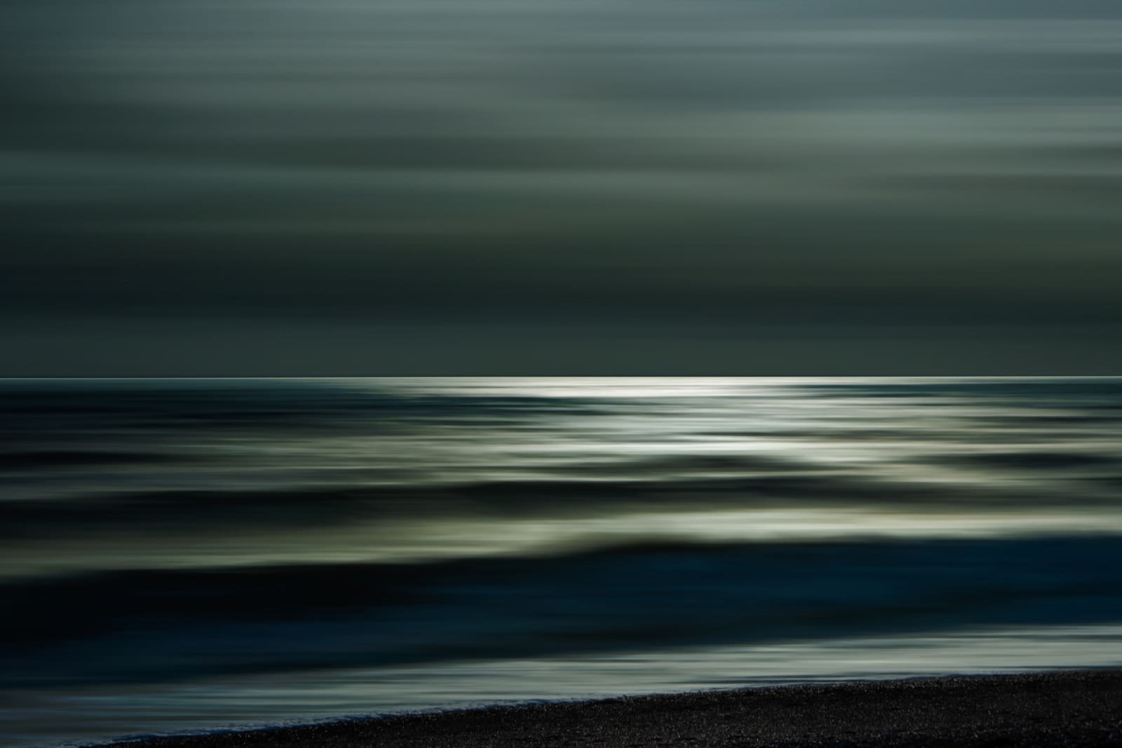 Seascape Dusk to Dawn Nocturne number four Steve Gallagher