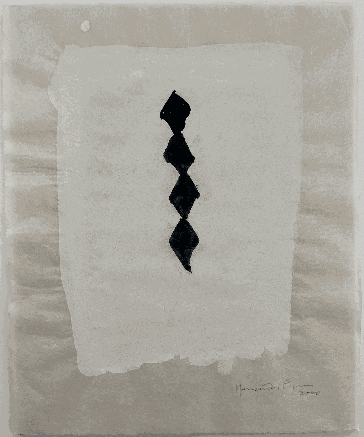 Joan Hernández Pijuan, Sin titulo, 2000