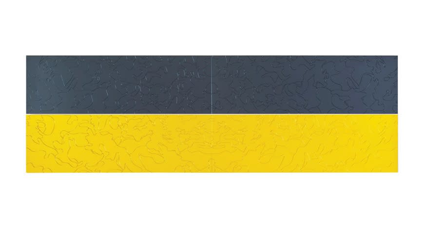 Paul Hosking, Horizon (Grey), 2018
