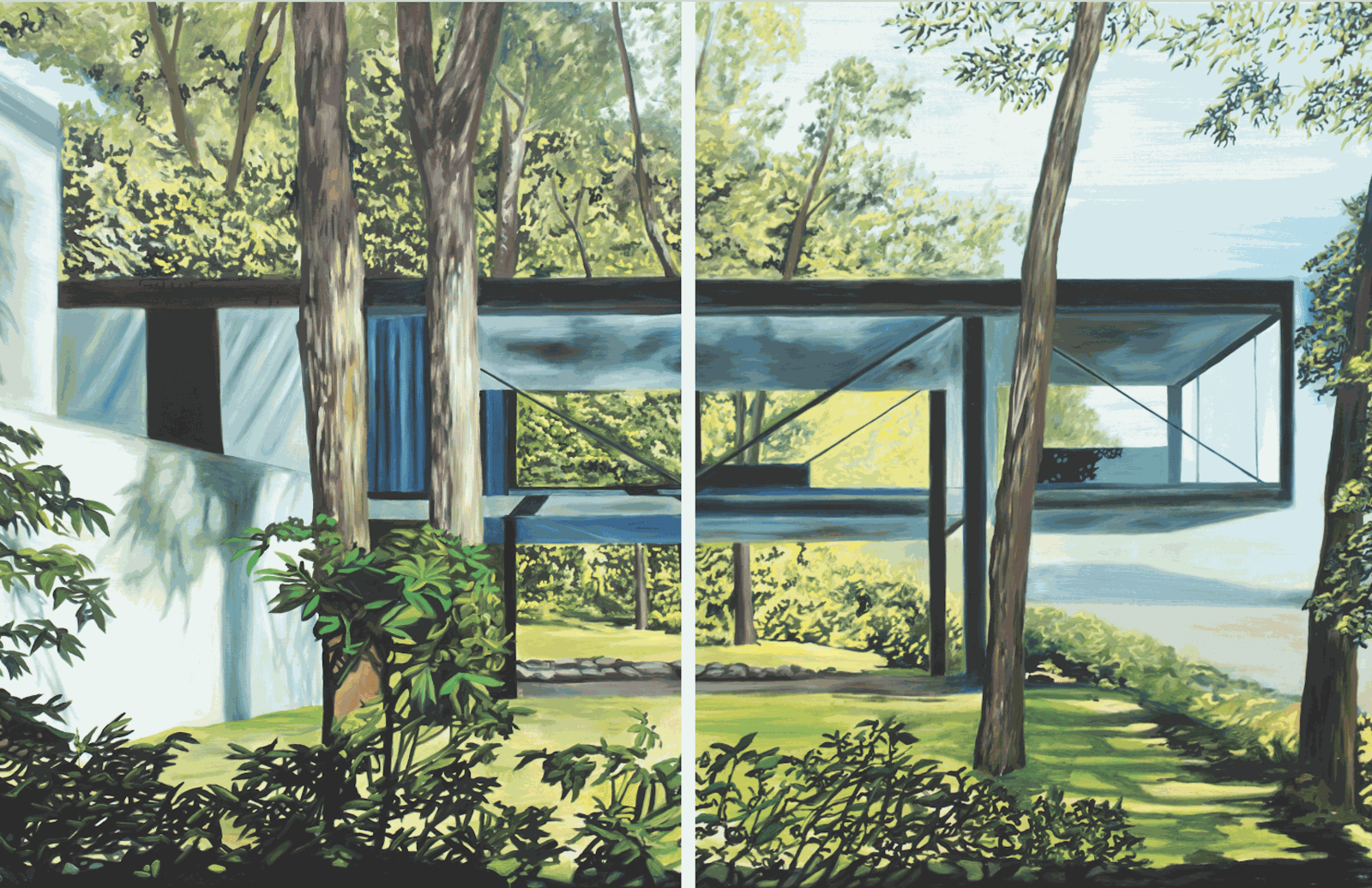Eamon O'Kane, Philip Johnson Leonhardt House, 2009