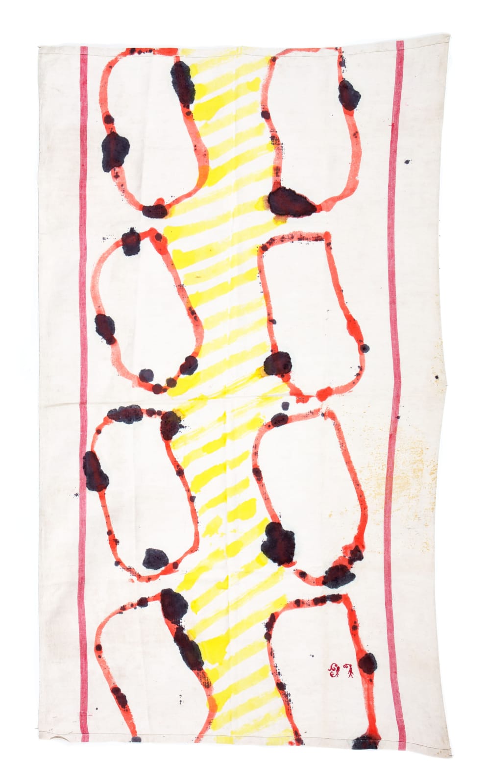 Claude Viallat, Untitled no. 096, 2015