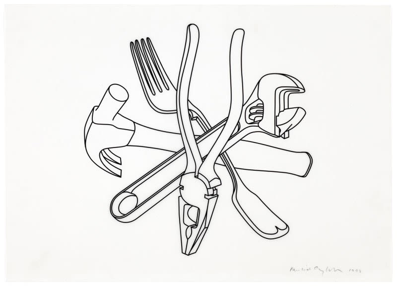 Michael Craig-Martin, Untitled (Star) , 1992