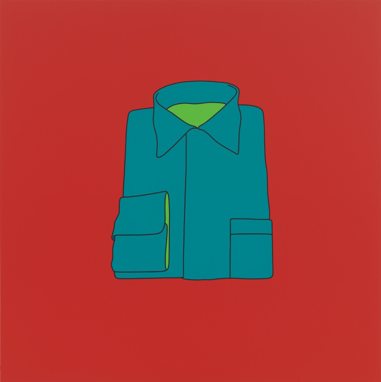 Michael Craig-Martin, Untitled (shirt) , 2015