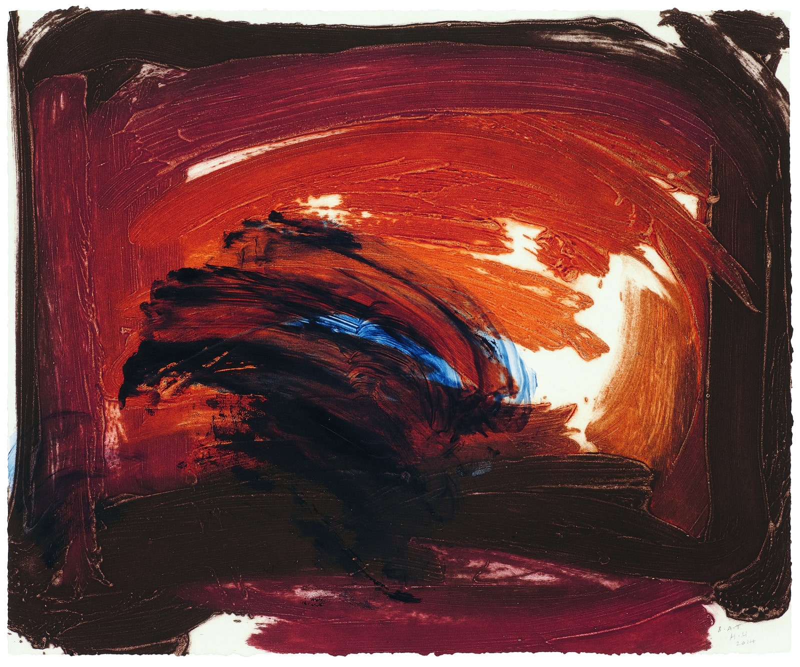 Howard Hodgkin, Storm Cloud, 2014