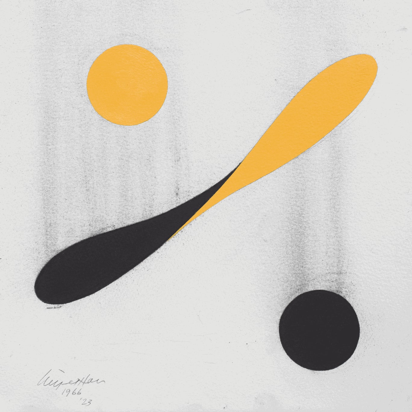 Nigel Hall, Drawing 1966, 2023