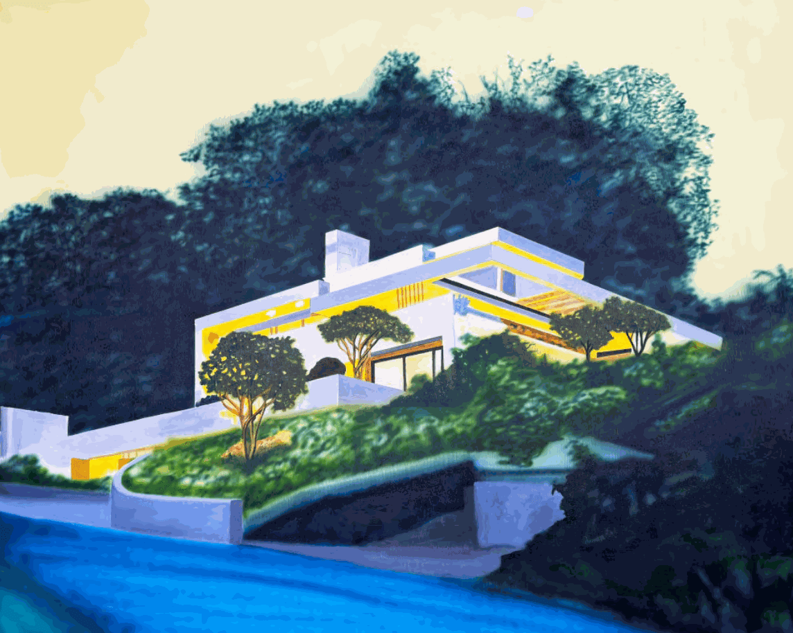 Eamon O'Kane, Villa on Lake Zurich (ARNDT GEIGER HERRMANN), 2024