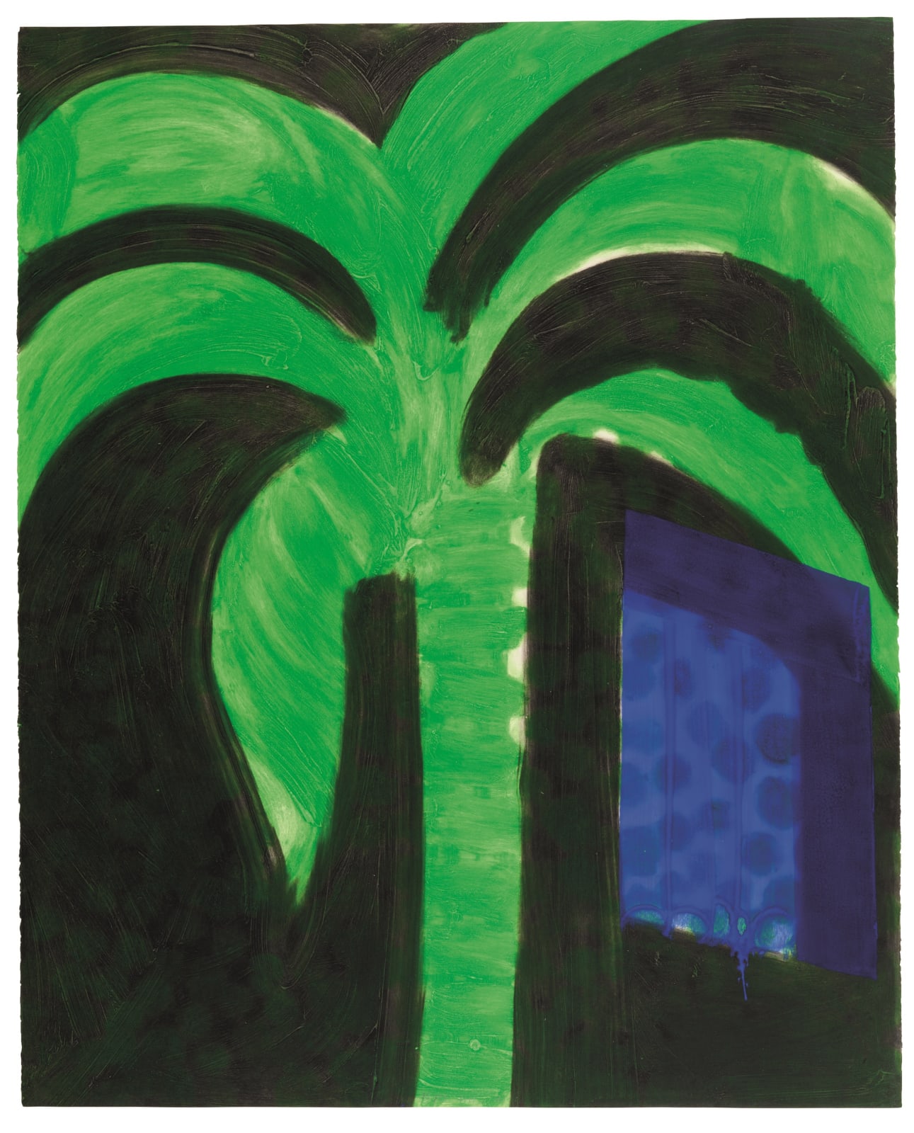 Howard Hodgkin, Palm and Window, 1990