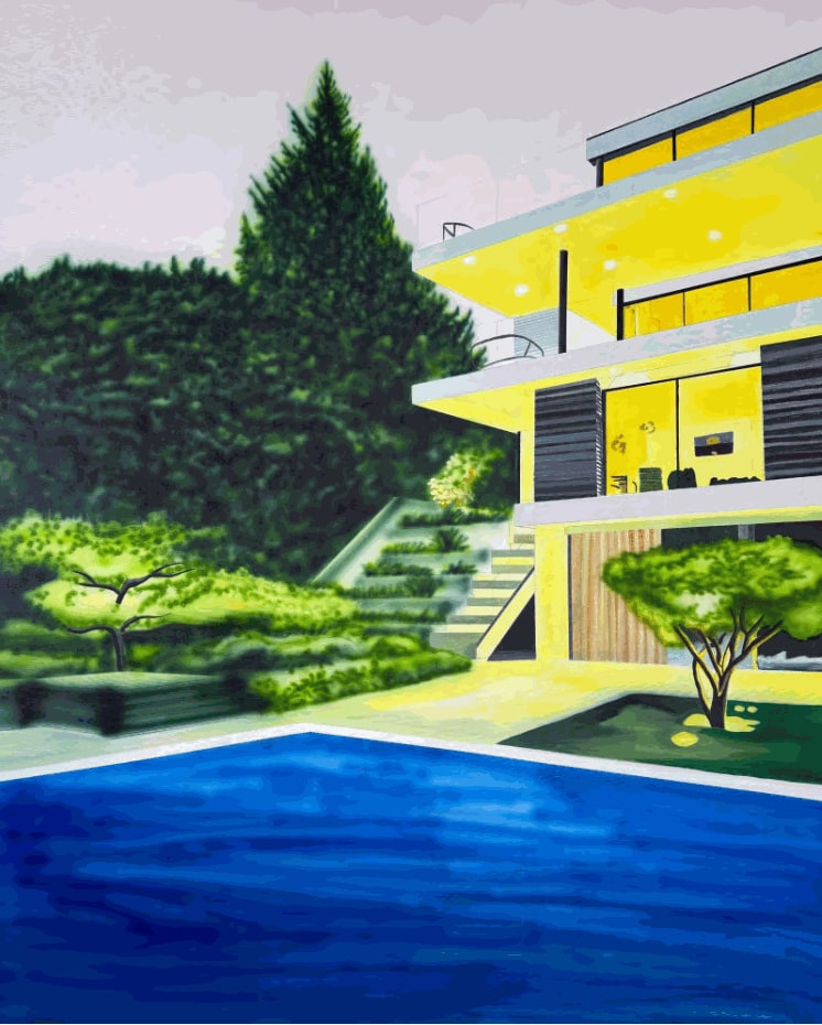 Eamon O'Kane, Villa on Lake Zurich (ARNDT GEIGER HERRMANN), 2024