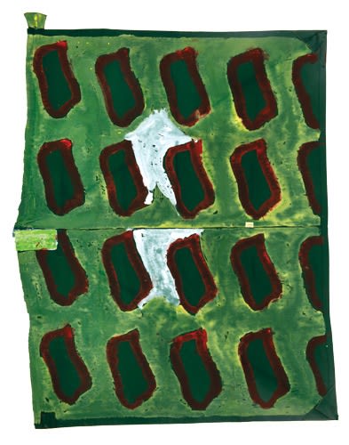 Claude Viallat, n°454, 2018
