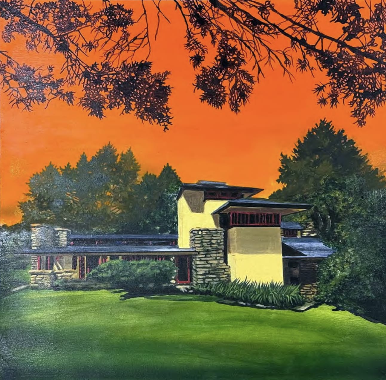 Eamon O'Kane, Frank Lloyd Wright Taliesin, 2020